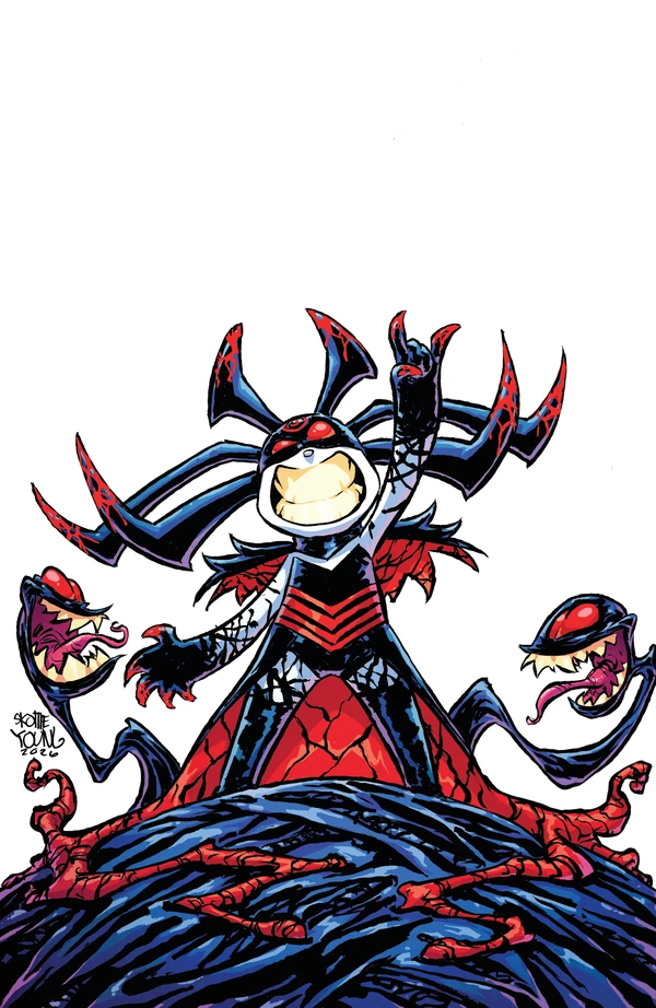 Queen In Black: Skottie Young Virgin Variant #1 - Cover 12